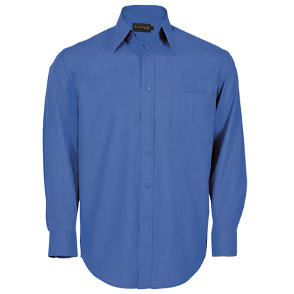 Barron Basic Poly Cotton Lounge Long Sleeve Shirt