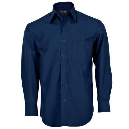 Barron Basic Poly Cotton Lounge Long Sleeve Shirt