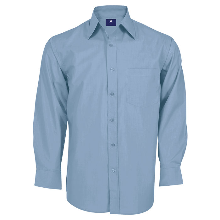 Barron Basic Poly Cotton Lounge Long Sleeve Shirt