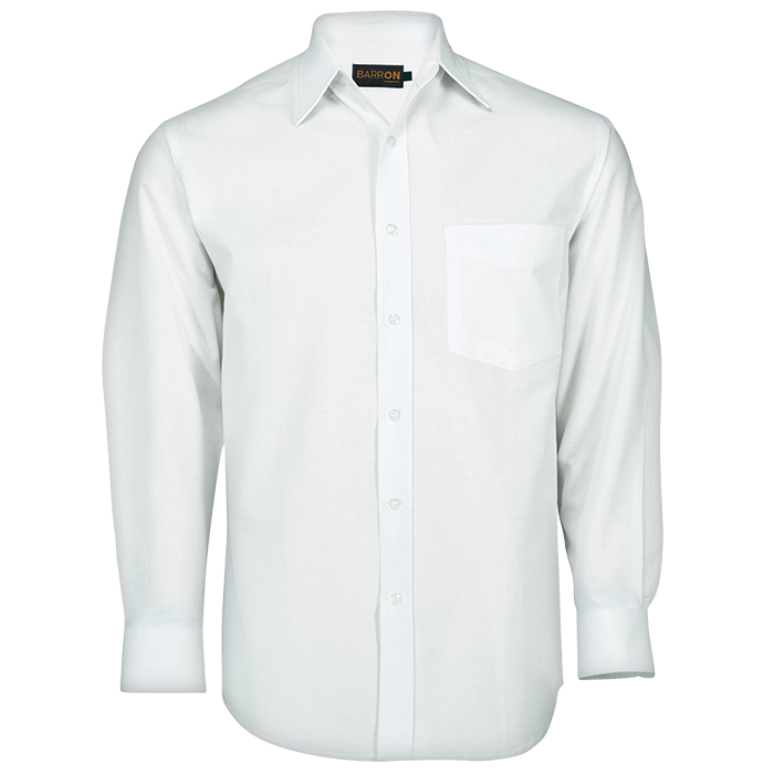 Barron Basic Poly Cotton Lounge Long Sleeve Shirt