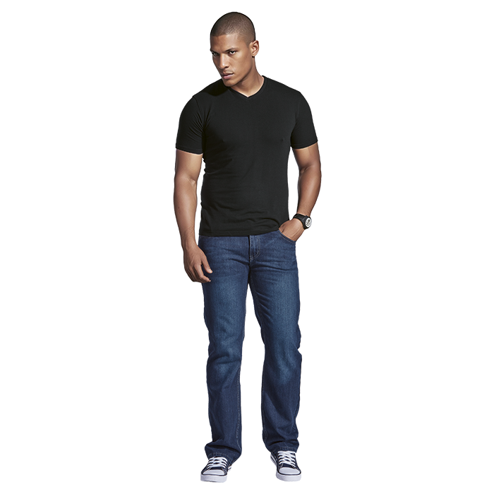 Barron 170g Slim Fit V-Neck T-Shirt | Mens