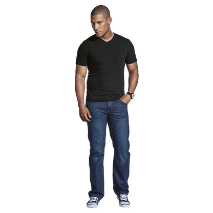 Barron 170g Slim Fit V-Neck T-Shirt | Mens