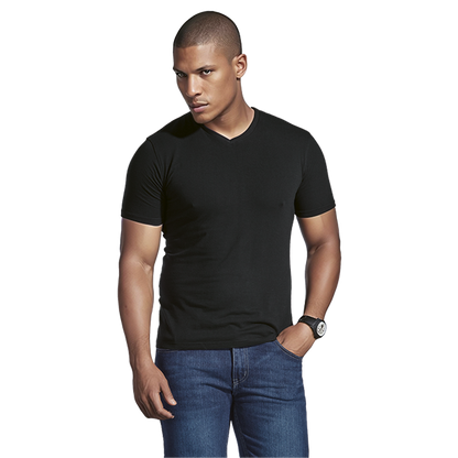 Barron 170g Slim Fit V-Neck T-Shirt | Mens