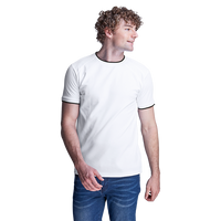 Barron 175g Ringer T-Shirt – Polyester Eyelet